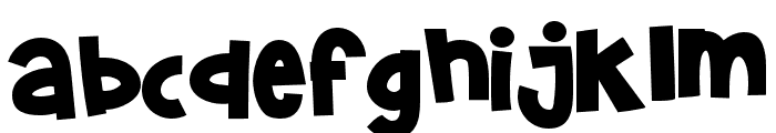 ZPBellyLaughs Font LOWERCASE