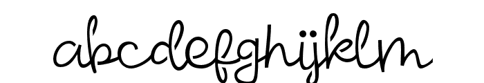 ZPBookishStencil Font LOWERCASE
