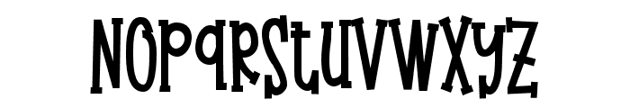 ZPBoomtownBold Font LOWERCASE