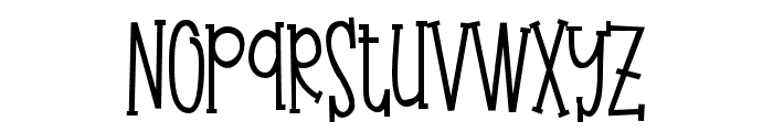 ZPBoomtown Font LOWERCASE