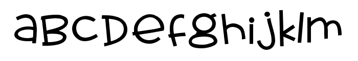 ZPChickenNoodle Font LOWERCASE