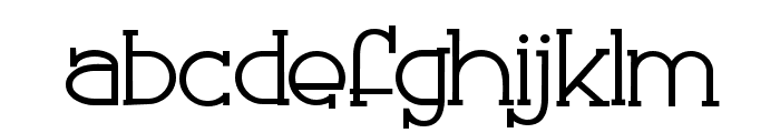 ZPCremeAnglaise Font LOWERCASE