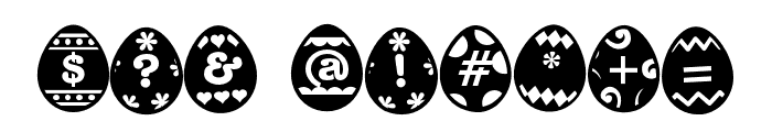 ZPEasterEggStencil Font OTHER CHARS