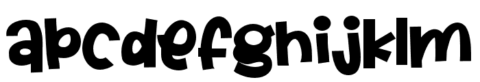 ZPGoodGravyBold Font LOWERCASE