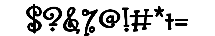 ZPHoneypuff Font OTHER CHARS