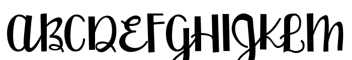 ZPLoveofmyLife Font UPPERCASE