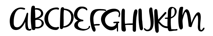 ZPMoonglow Font UPPERCASE