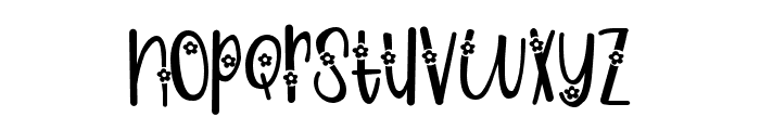 ZPMuffinMayflower Font LOWERCASE