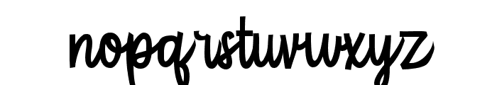 ZPOctoberKiss Font LOWERCASE