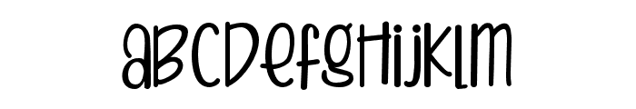 ZPPeamonger Font LOWERCASE