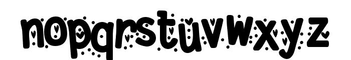 ZPQuiteinLove Font LOWERCASE