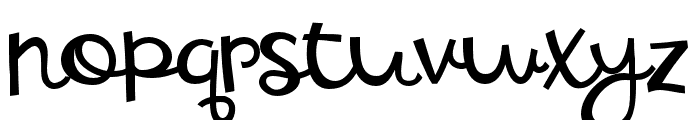 ZPSayWhyBold Font LOWERCASE