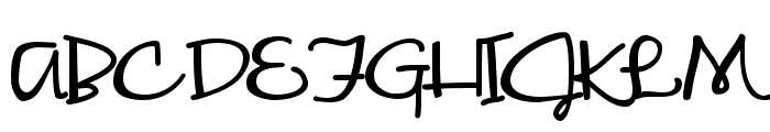 ZPSchnugguns-Regular Font UPPERCASE