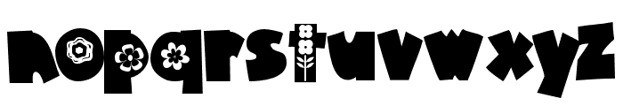 ZPSuperBloomie Font LOWERCASE