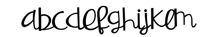 ZPZoopalouscript Font LOWERCASE