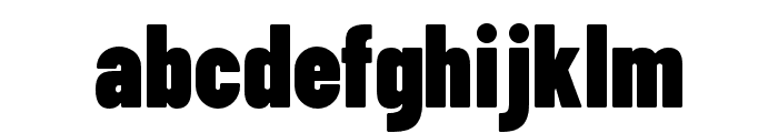 ZTFloogn-Black Font LOWERCASE