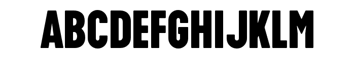 ZTFloogn-ExtraBold Font UPPERCASE