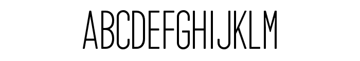 ZTFloogn-ExtraLight Font UPPERCASE