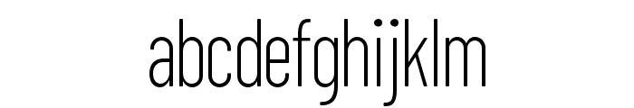 ZTFloogn-ExtraLight Font LOWERCASE