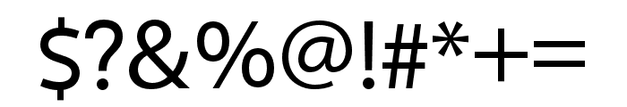 ZTGatha-Medium Font OTHER CHARS