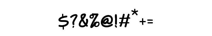 ZTKloftel-Zlamora Font OTHER CHARS