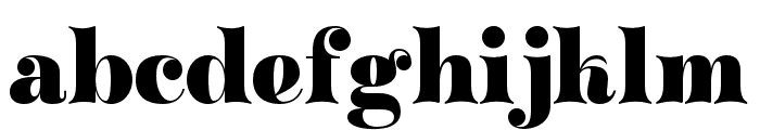 ZTKlotin-Regular Font LOWERCASE