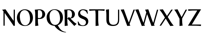 ZTMota-Medium Font UPPERCASE