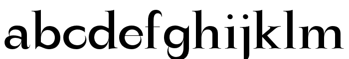 ZTYaglo-Medium Font LOWERCASE