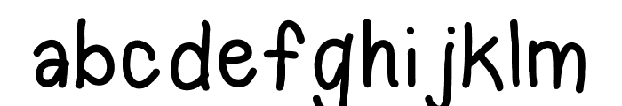 Zabani Font LOWERCASE