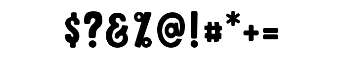 Zabazoo-Regular Font OTHER CHARS