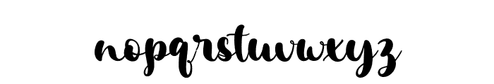 Zacastone Font LOWERCASE