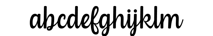 Zafon Font LOWERCASE