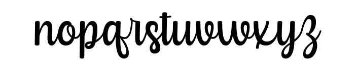 Zafon Font LOWERCASE