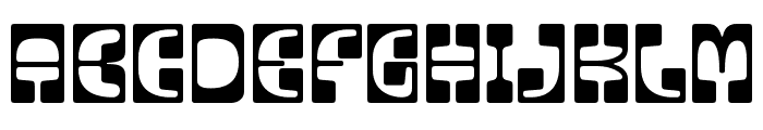 Zagelah Regular Font UPPERCASE