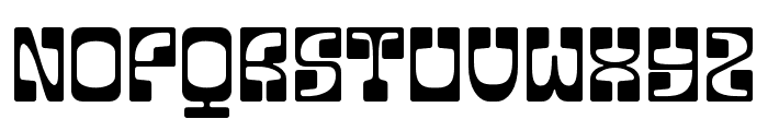 Zagelah Regular Font UPPERCASE