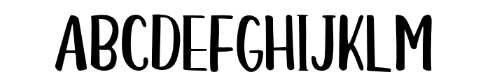 Zaheera-Sans Font LOWERCASE