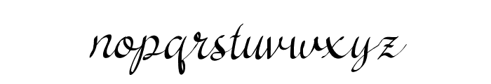 Zahlenia Font LOWERCASE