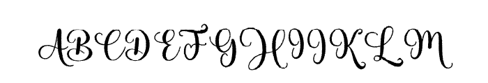 Zakiya Distort Regular Font UPPERCASE