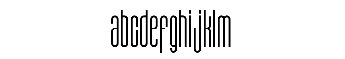 Zakosten Font LOWERCASE