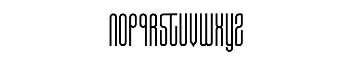 Zakosten Font LOWERCASE