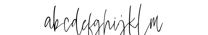 Zalinah-Regular Font LOWERCASE