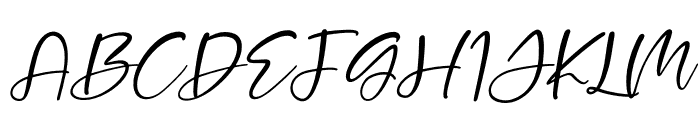 Zamboora Italic Font UPPERCASE