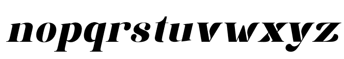 Zamon Oblique Font LOWERCASE