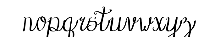 Zantovi Font LOWERCASE