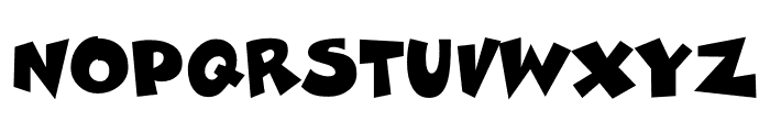 Zaptastic Regular Font UPPERCASE