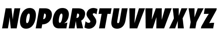Zariantz Grotesk Variable Black Italic Font UPPERCASE