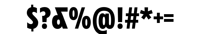 Zariantz Grotesk Variable Bold Font OTHER CHARS