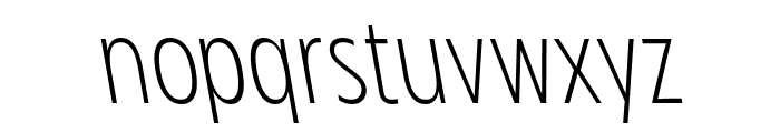 Zariantz Grotesk Variable Light Reversed Italic Font LOWERCASE