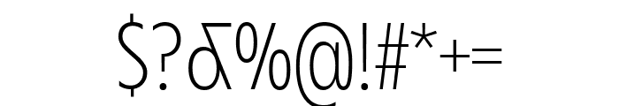 Zariantz Grotesk Variable Light Font OTHER CHARS