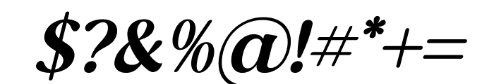 Zasline Italic Font OTHER CHARS